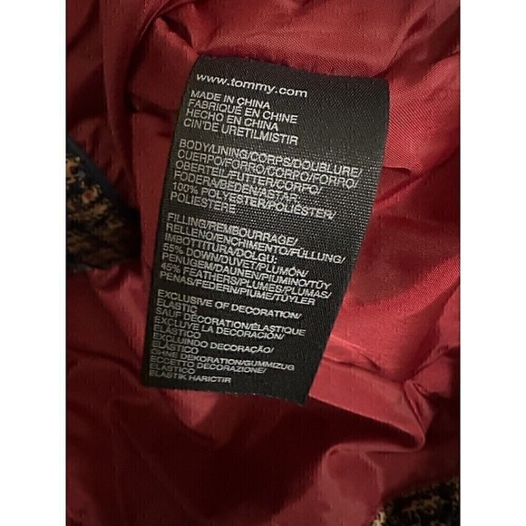 Tommy Hilfiger Vest Womens Size Small Petite Sleeveless Collared Down Puffer Top - Picture 4 of 7